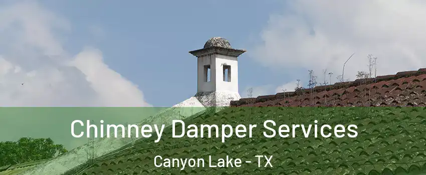 Chimney Damper Services Canyon Lake - TX