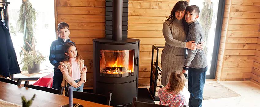 Morso Cast Iron Fireplace Insert Installation in Canyon Lake, Texas