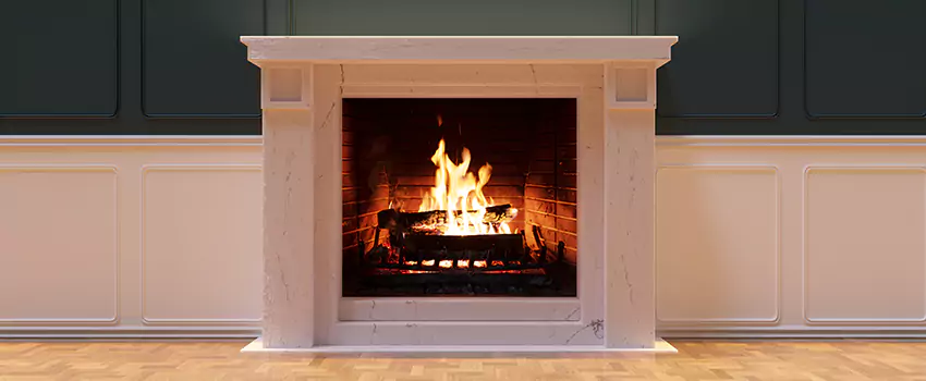 Open Flame Wood-Burning Fireplace Installation Services in Canyon Lake, Texas