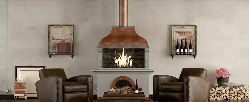 Thelin Hearth Products Providence Pellet Insert Fireplace Installation in Canyon Lake, TX