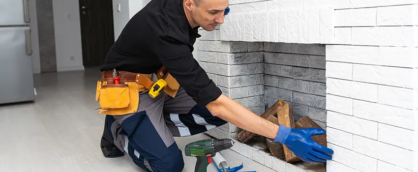 Fireplace Damaged Damper Frame Repair Services in Canyon Lake, Texas