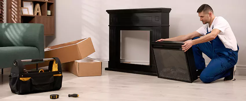Old Rusted Metal Fireplace Repair And Replacement in Canyon Lake, TX
