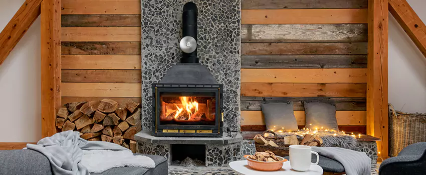 Thelin Hearth Products Direct Vent Gas Stove Fireplace Inspection in Canyon Lake, Texas